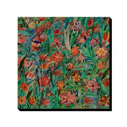 تابلو شاسی طرح گل و برگ