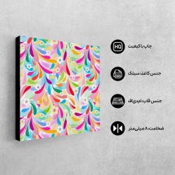 تابلو شاسی طرح ماهی رنگی