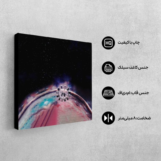 تابلو شاسی طرح سیاه چاله اینتراستلار