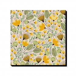 تابلو شاسی طرح گل زرد و سبز