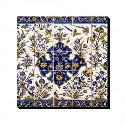 تابلو شاسی طرح کاشی قاجار