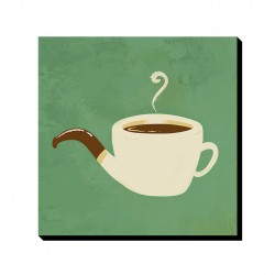 تابلو شاسی طرح یک فنجان نیکوتین