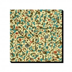 تابلو شاسی طرح بافت گلبرگ سبز