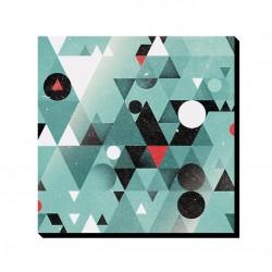 تابلو شاسی طرح سبز انتزاعی