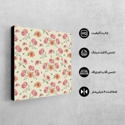 تابلو شاسی طرح بافت گل گلبهی