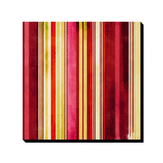 تابلو شاسی طرح خط های زرد و قرمز