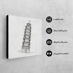 تابلو شاسی طرح برج پیزا