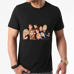 تیشرت پنبه ای طرح twice selfie