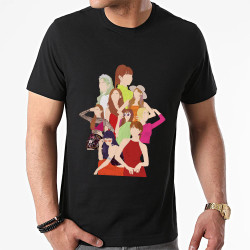 تیشرت پنبه ای طرح twice