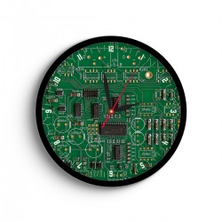 ساعت دیواری طرح مدار چاپی