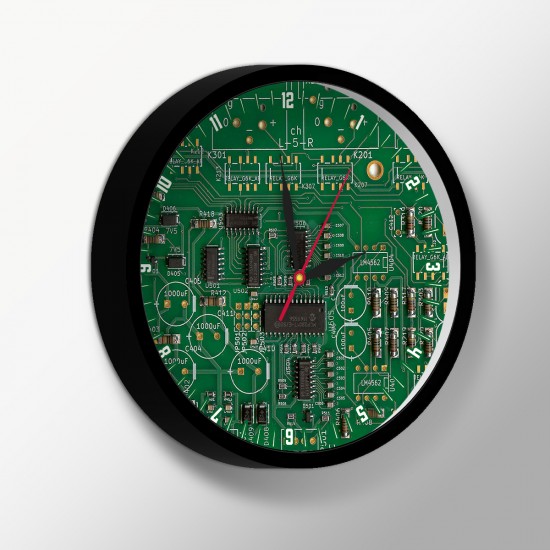 ساعت دیواری طرح مدار چاپی کد cfp1022