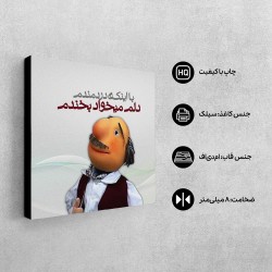 تابلو شاسی طرح دلم میخواد بخندم