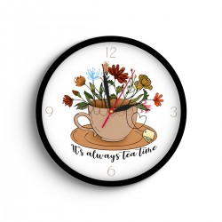 ساعت دیواری طرح چای معطر