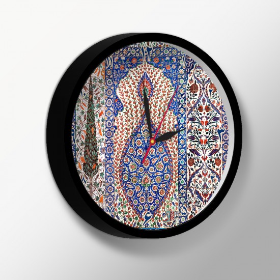 ساعت دیواری طرح پترن سنتی
