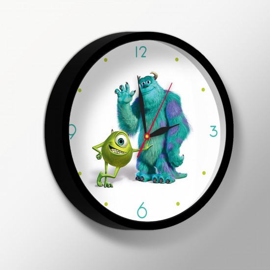 ساعت دیواری طرح Monsters انیمیشن کد cfp1395