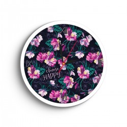 ساعت دیواری طرح شاد باش