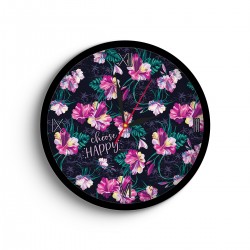 ساعت دیواری طرح شاد باش