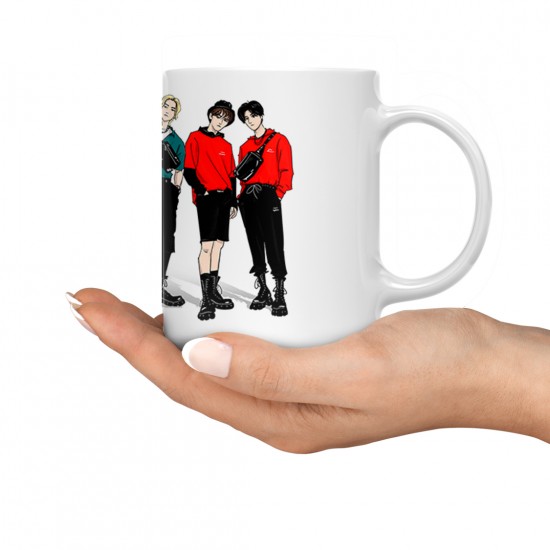 ماگ طرح stary kids boy band