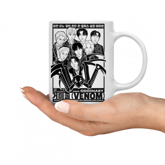 ماگ طرح stray kids anime