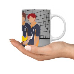 ماگ طرح tomorrow x together volleyball