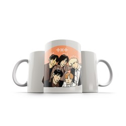 ماگ طرح tomorrow x together king