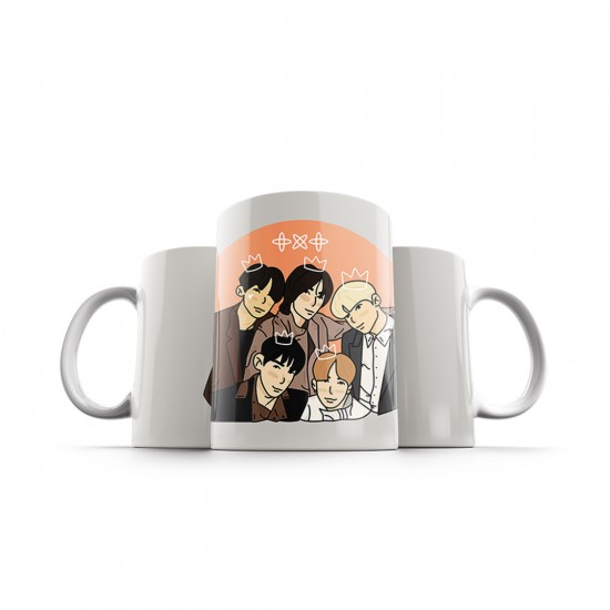 ماگ طرح tomorrow x together king