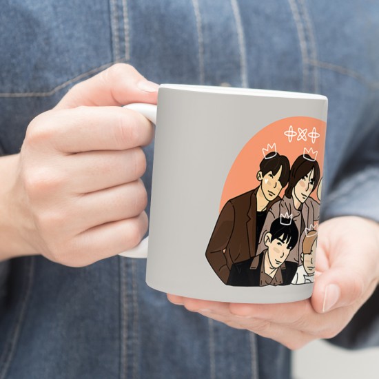 ماگ طرح tomorrow x together king