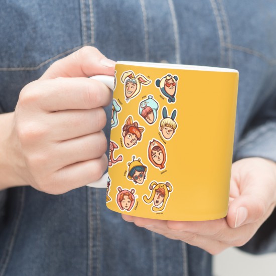 ماگ طرح seventeen