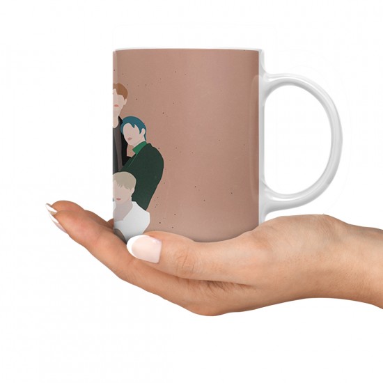 ماگ طرح seventeen minimal