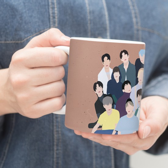 ماگ طرح seventeen minimal