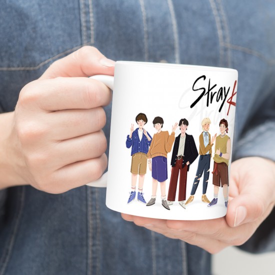 ماگ طرح stray kids