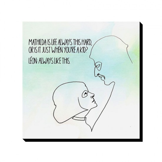 تابلو شاسی طرح لئون و ماتیلدا کد trm169