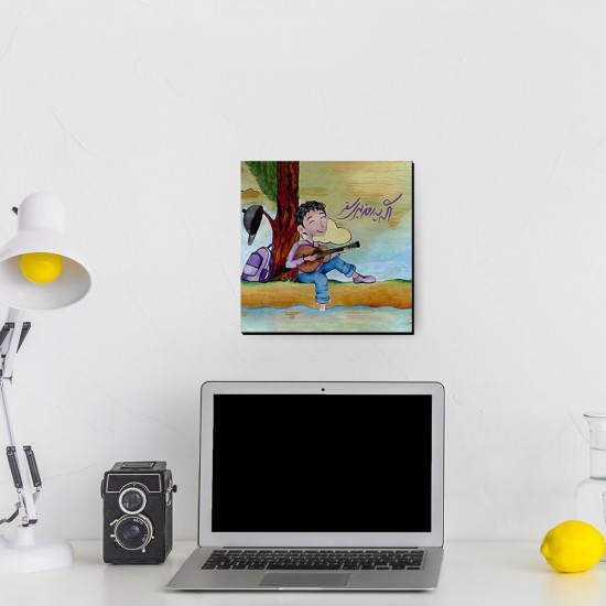 تابلو شاسی طرح اگه یه روز بری سفر کد trm186