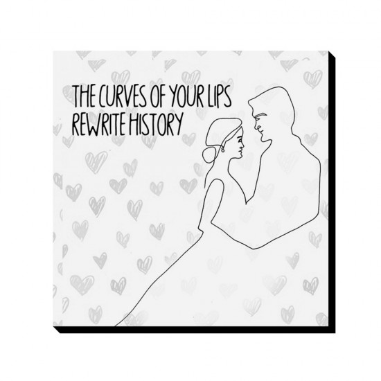 تابلو شاسی طرح لب های تو کد trm181