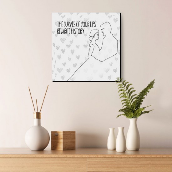 تابلو شاسی طرح لب های تو کد trm181