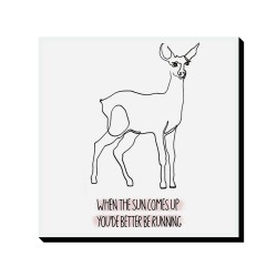 تابلو شاسی طرح آهو کد trm179