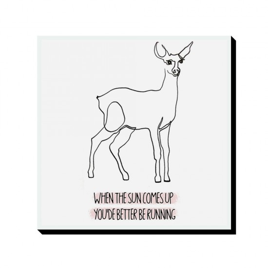 تابلو شاسی طرح آهو کد trm179