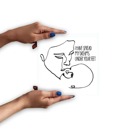 تابلو شاسی طرح مادرانه کد trm174