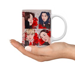 ماگ طرح twice band