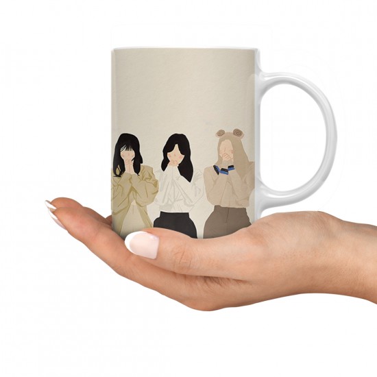 ماگ طرح twice girl band