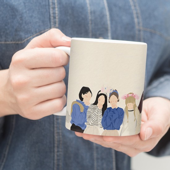 ماگ طرح twice girl band