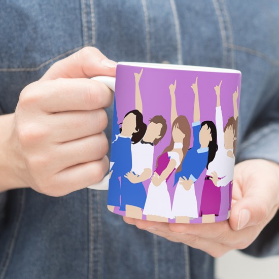 ماگ طرح twice pink girl