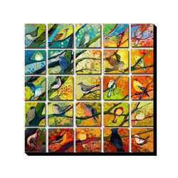 تابلو شاسی طرح پرنده ها کد trm510