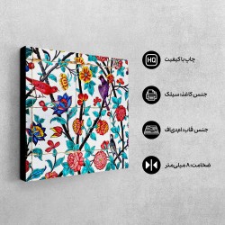 تابلو شاسی طرح کاشی سعدیه کد trm509