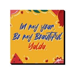 تابلو شاسی طرح یلدای زیبای من کد trm240