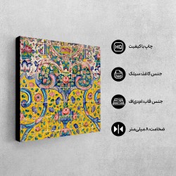 تابلو شاسی طرح کاشی کهنه