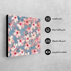 تابلو شاسی طرح شکوفه های هلو