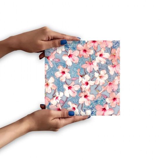 تابلو شاسی طرح شکوفه های هلو