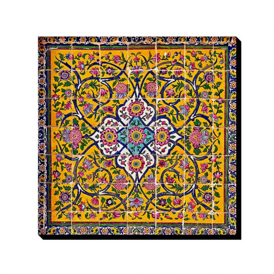 تابلو شاسی طرح کاشی ایرانی