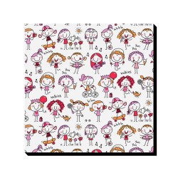 تابلو شاسی طرح شادی دخترونه